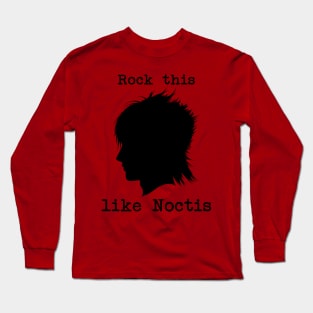 Rock This Like Noctis (black) Long Sleeve T-Shirt